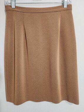 Barami Vintage Skirt Size 8 High waisted pencil skirt with front pleat tailoring